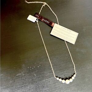Nadri Pearl Necklace NWT
